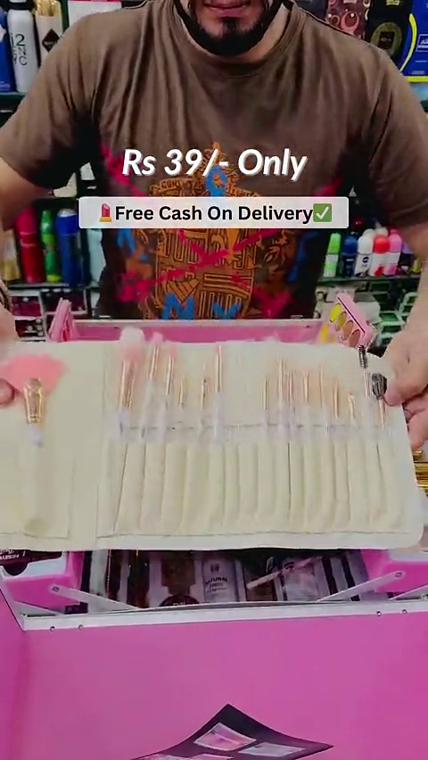 Complete Multi-Palette Makeup Kit Featuring Vibrant Eyeshadows, Blushes, Highlighters, Lipsticks, and Essential Skincare Products with Cash On Delivery Option