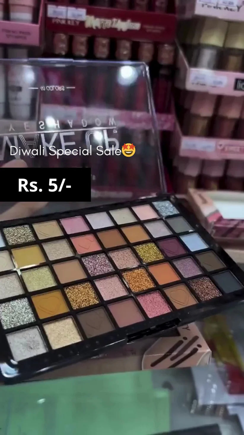 Ultimate Glam Eyeshadow Palette with 35 Beautifully Curated Colors for Flawless Eye Transformations (Copy)