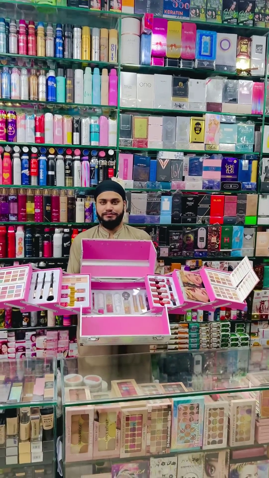 Miss Young Ultimate Makeup Kit - Full Set with Eyeshadows, Lipsticks, Blushes, Lip Glosses, Foundations, and Brushes in a Portable Pink Case for All Your Beauty Needs