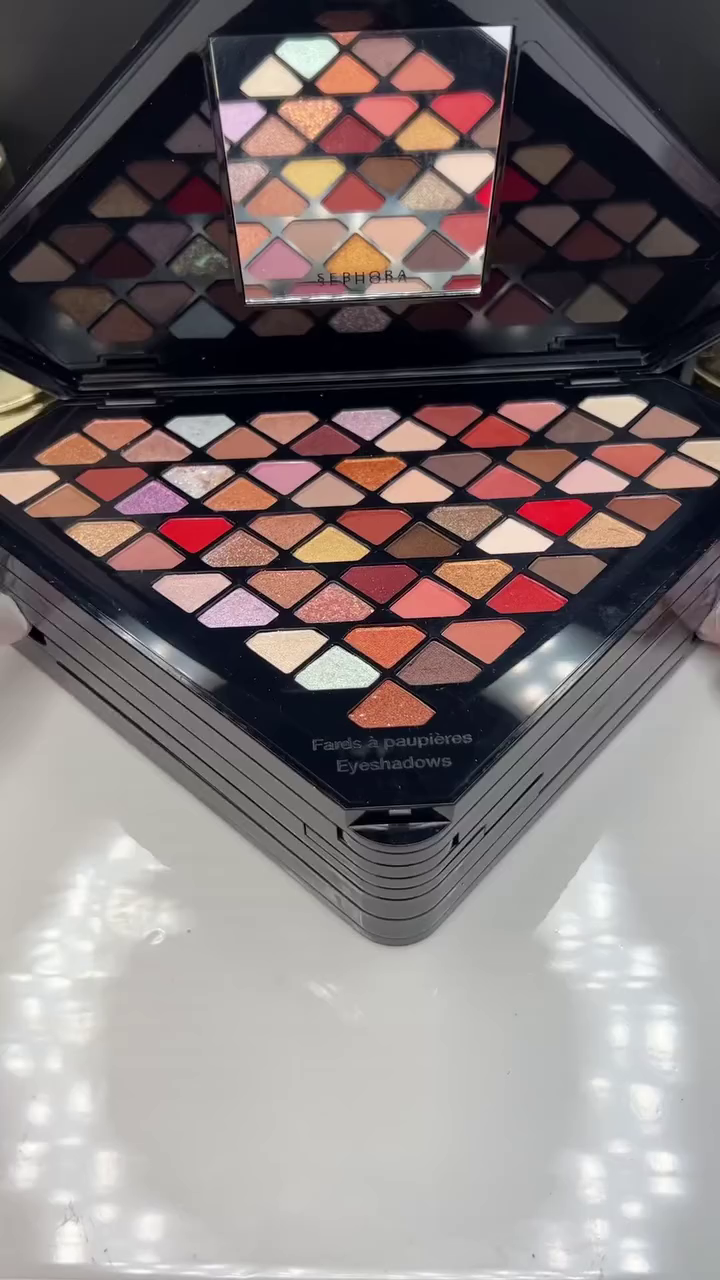 Ultimate Makeup Palette Collection with Eyeshadows, Lip Glosses, Blushes, and Face Correction Shades for Full Face Makeup