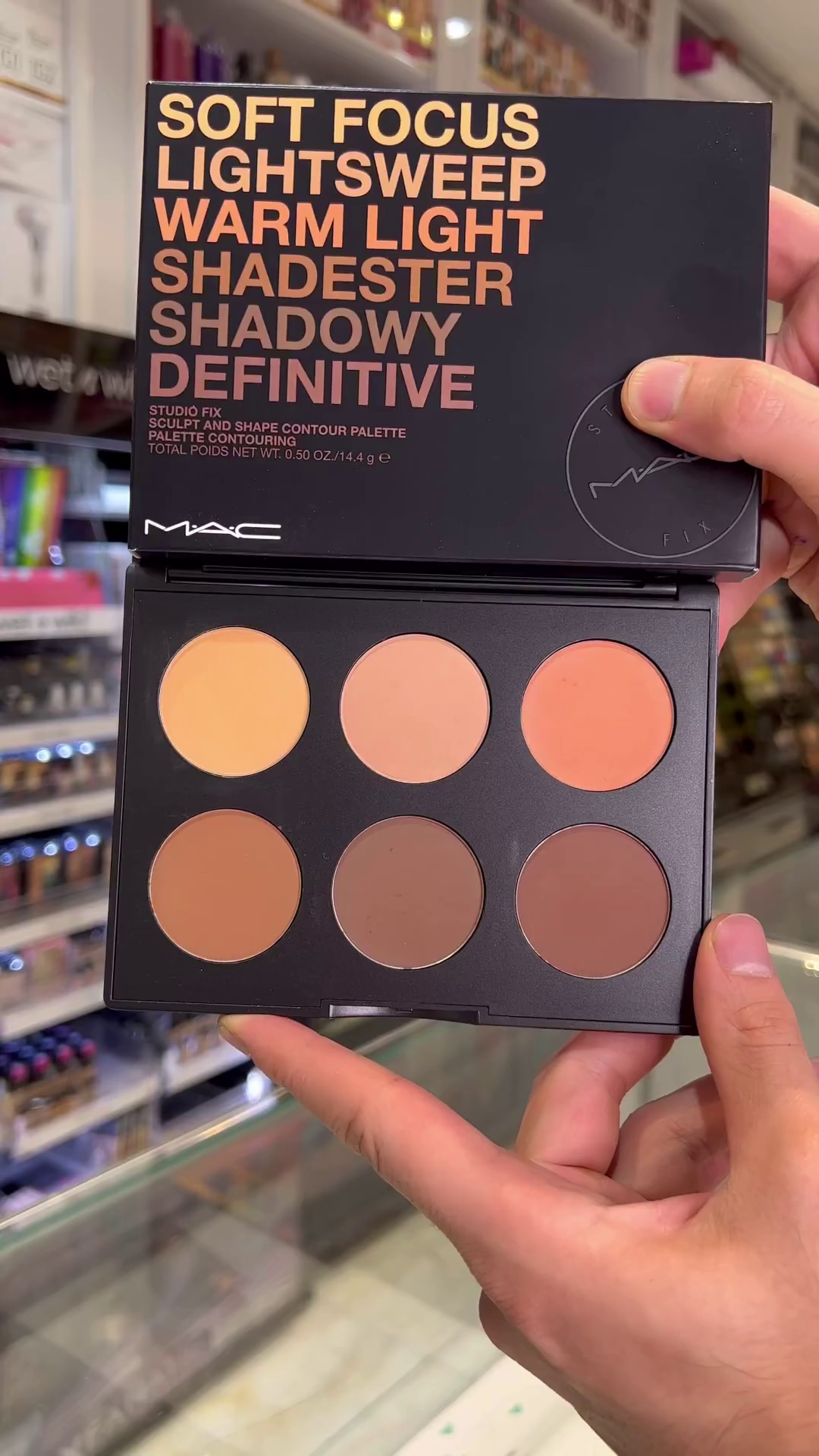 Contouring Palette with Warm Neutral Shades for Sculpting and Defining the Face