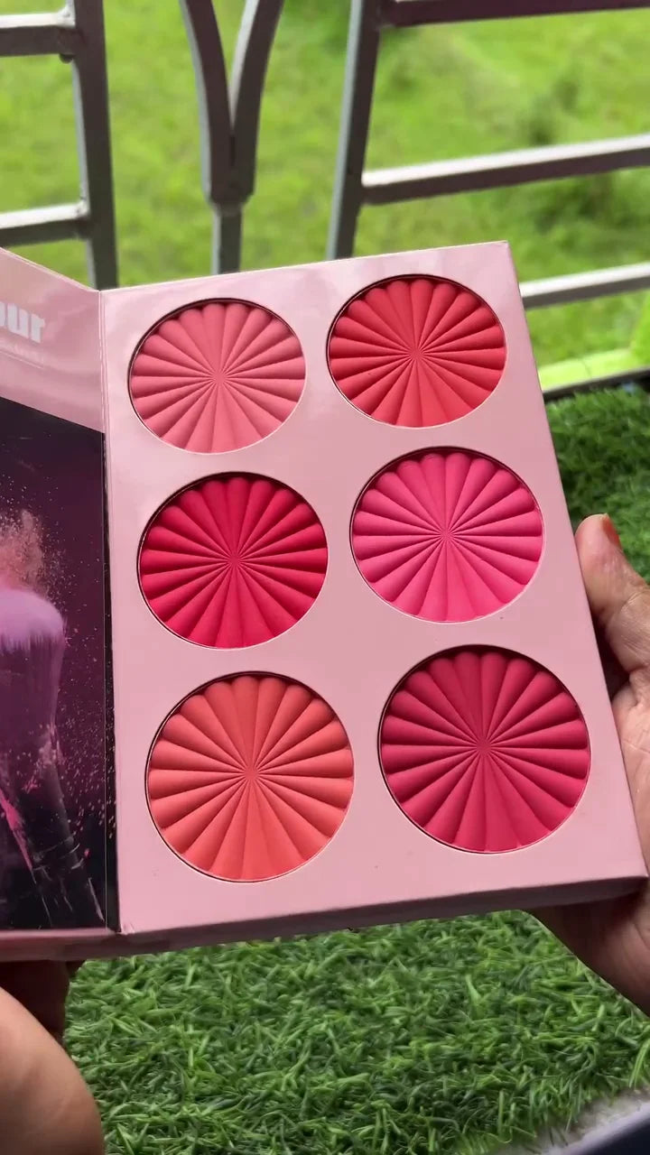 All-in-One Makeup Palette Book – Complete Face & Eye Makeup Kit with Multiple Shades