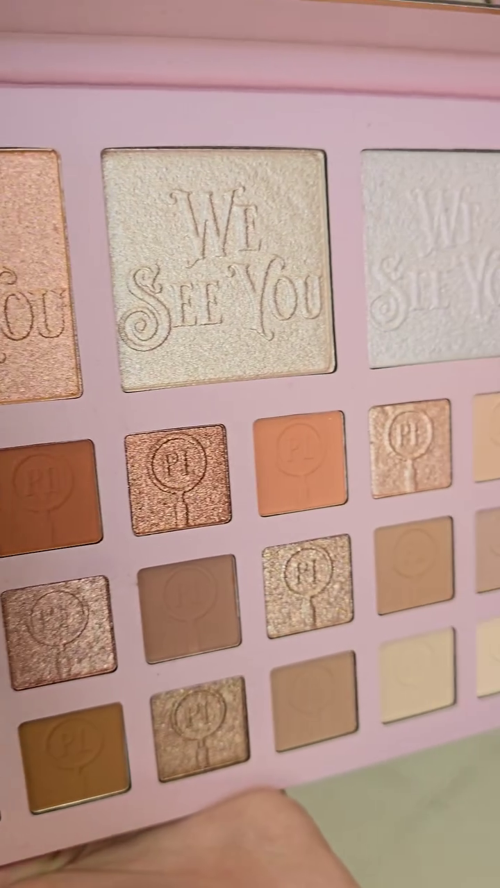 Large 48-Color Nude Eyeshadow Palette – Matte, Shimmer & Highlighter Shades
