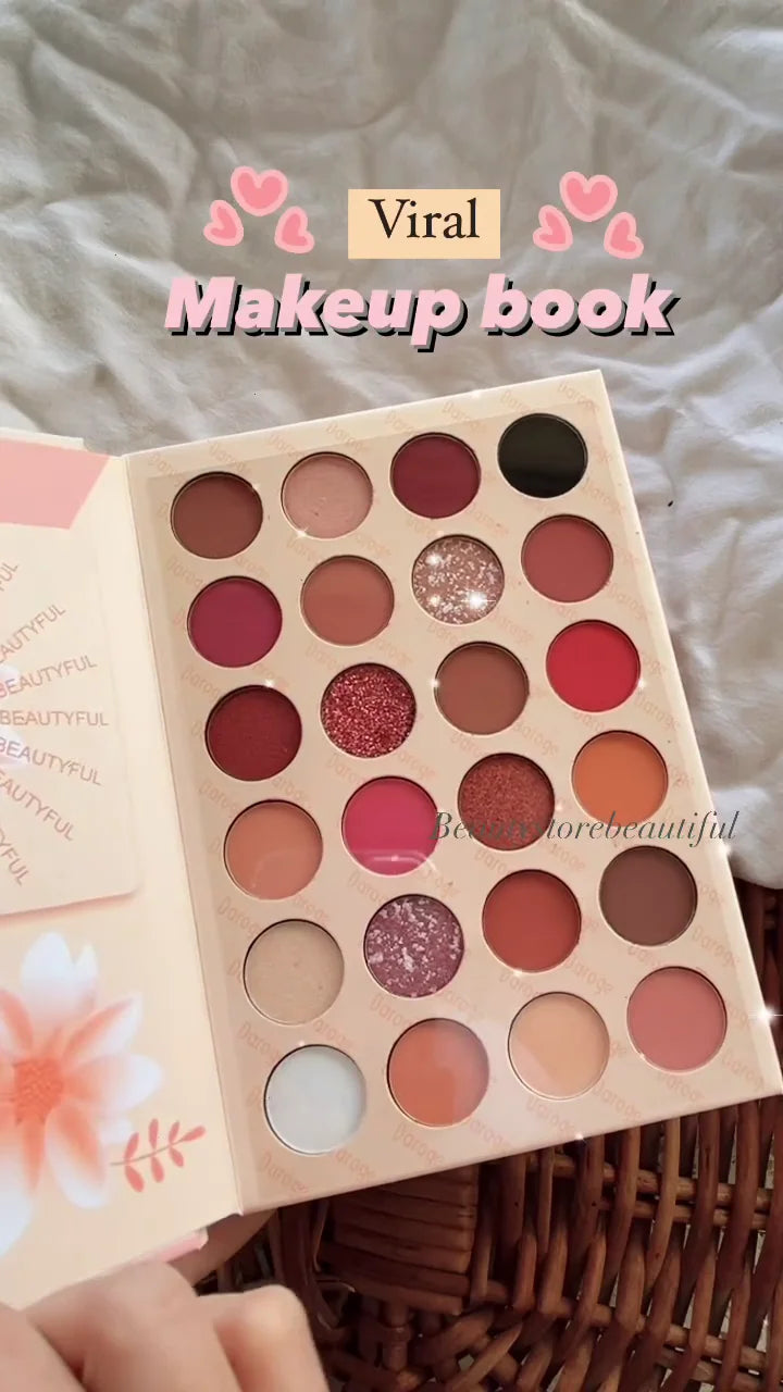 Complete Makeup Book – Shimmers, Mattes & Glow Shades