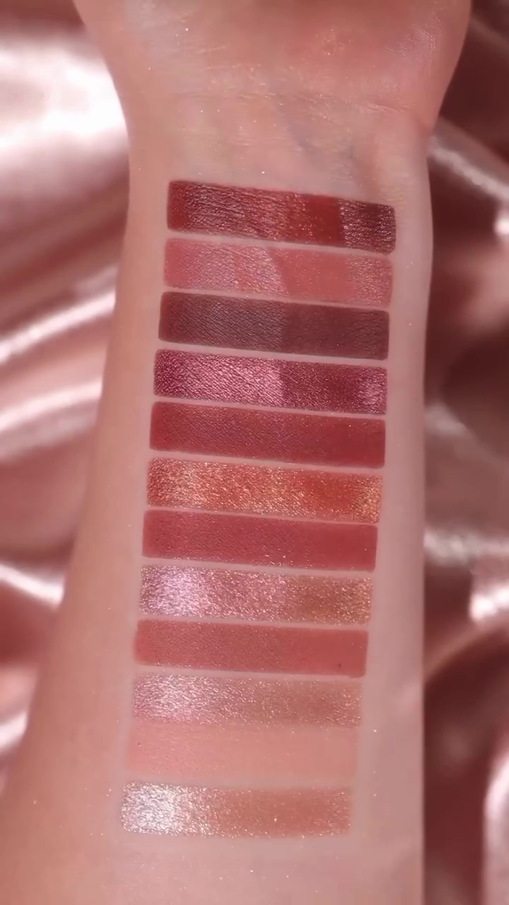 Matte and Shimmer Lip and Eye Palette – Versatile Shades for a Perfect Look