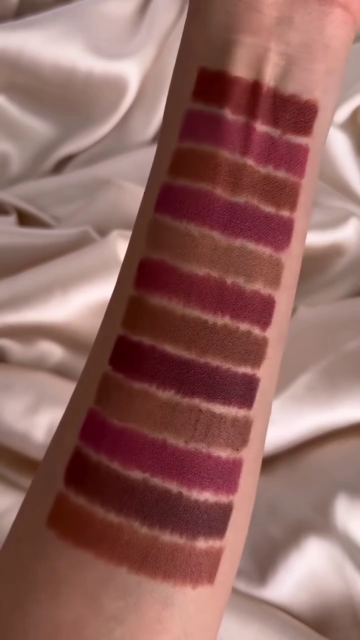 Set of Lip Liners – Collection of Long-Lasting, Creamy Texture Lip Pencils in Multiple Nude, Pink, and Brown Shades, Perfect for Defining, Outlining, and Enhancing Lips