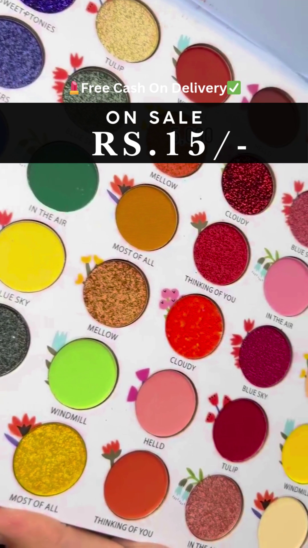 Vibrant 36-Color Eyeshadow Palette with Glitters, Bold Shades, and Smooth Mattes for Stunning Eye Makeup Looks