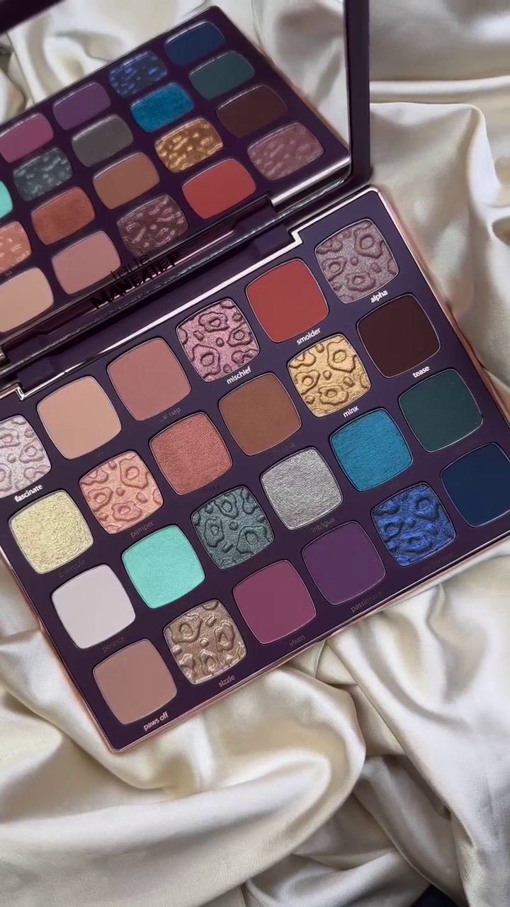 After Dark Eyeshadow Palette with 24 Highly Pigmented Matte, Shimmer and Metallic Shades – Blendable Long Lasting Neutral, Bold and Smoky Colors for Day to Night Eye Makeup Looks