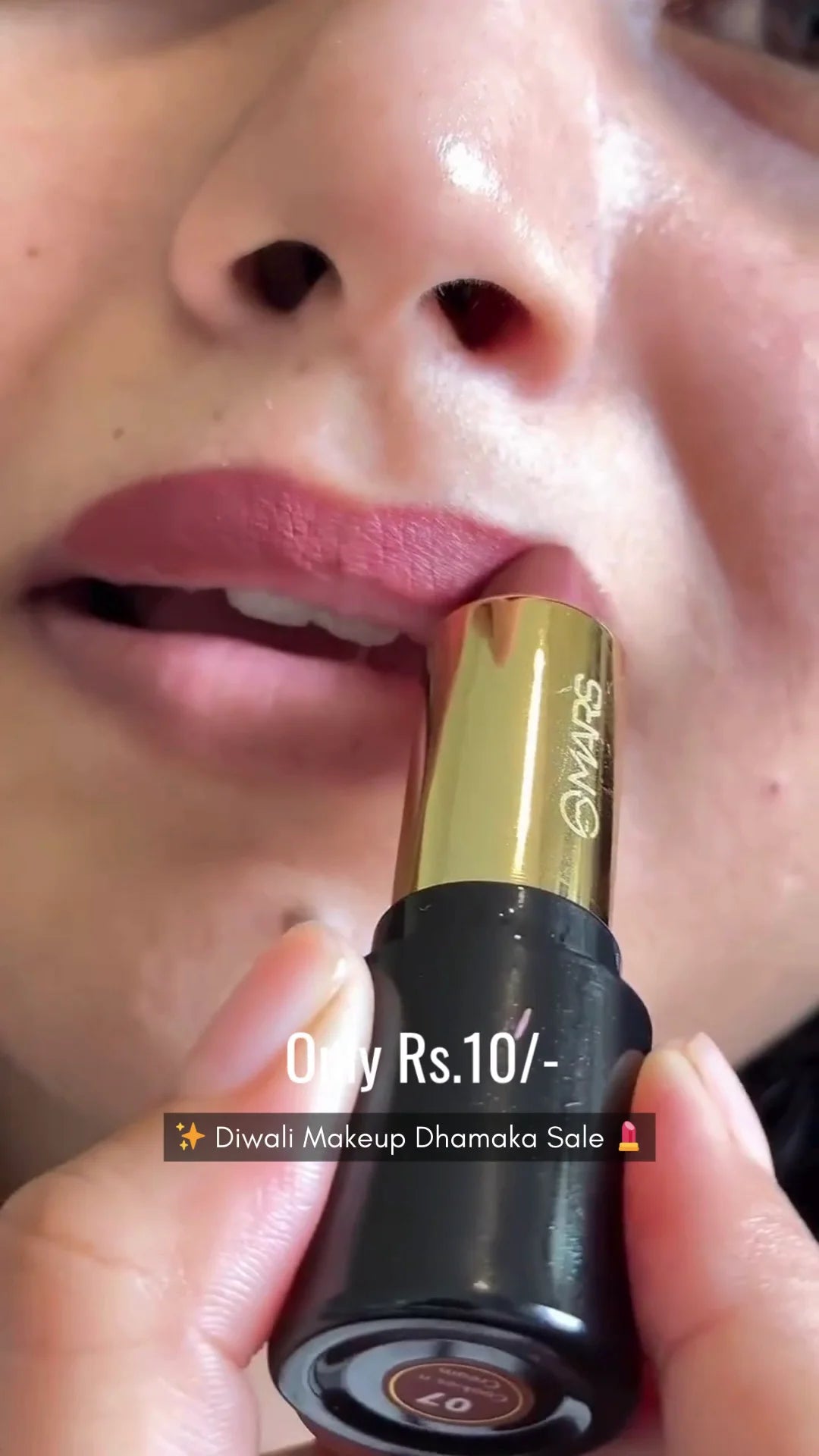 Matte Finish Nude Pink Lipstick – Long-Lasting, Smooth & Highly Pigmented Lip Color for Daily Wear & Special Occasions