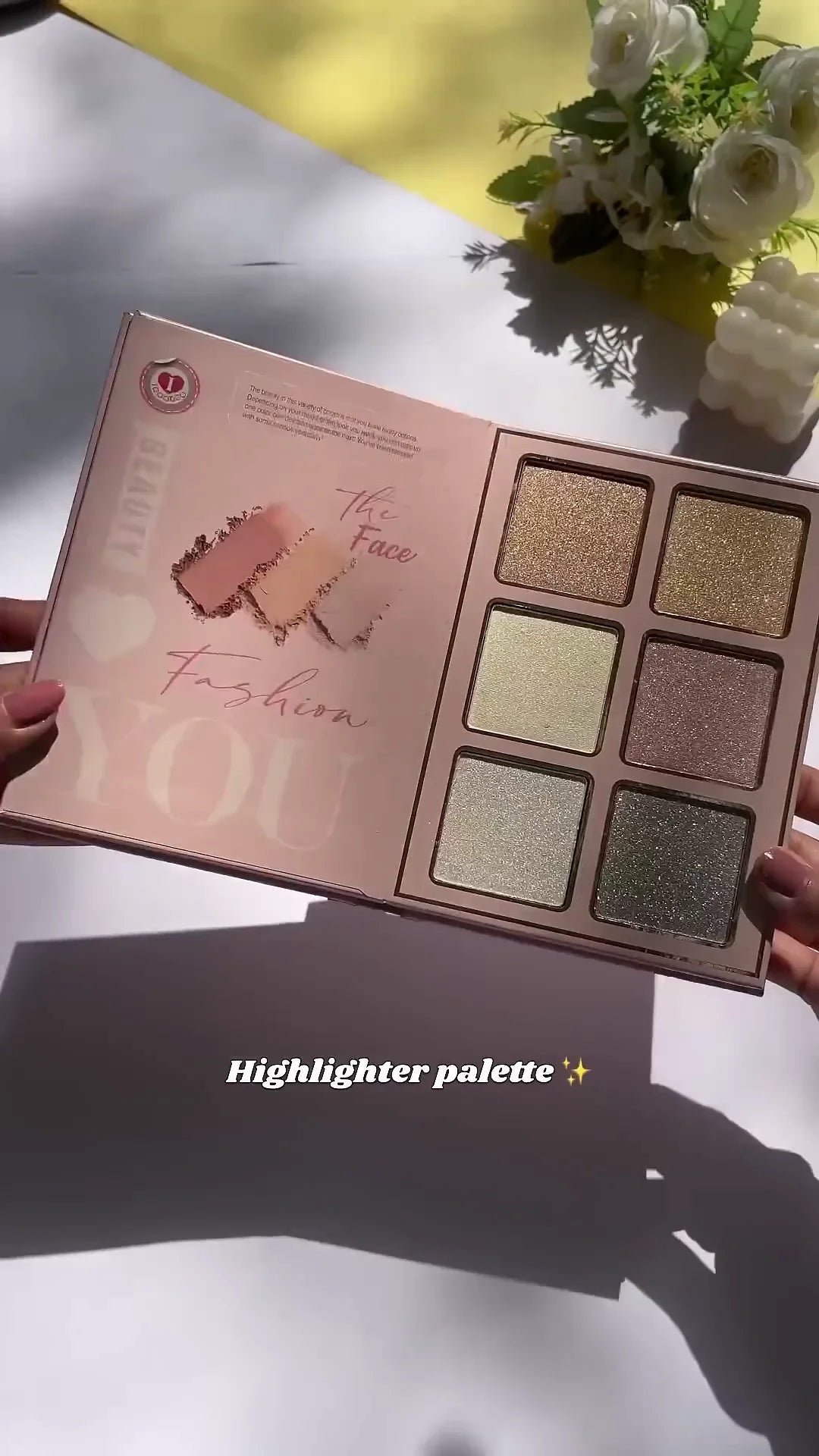 Affordable Makeup Book – Multi-Color Eyeshadow, Highlighter, and Blush Palette