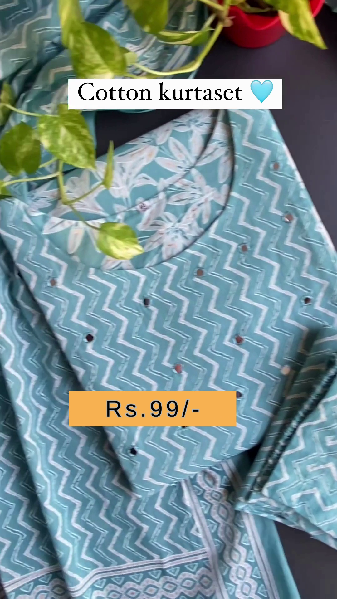 Cotton Printed Kurta Set – Soft & Breathable Daily Wear Outfit with Stylish Design | Comfort Fit Ethnic Wear for Women