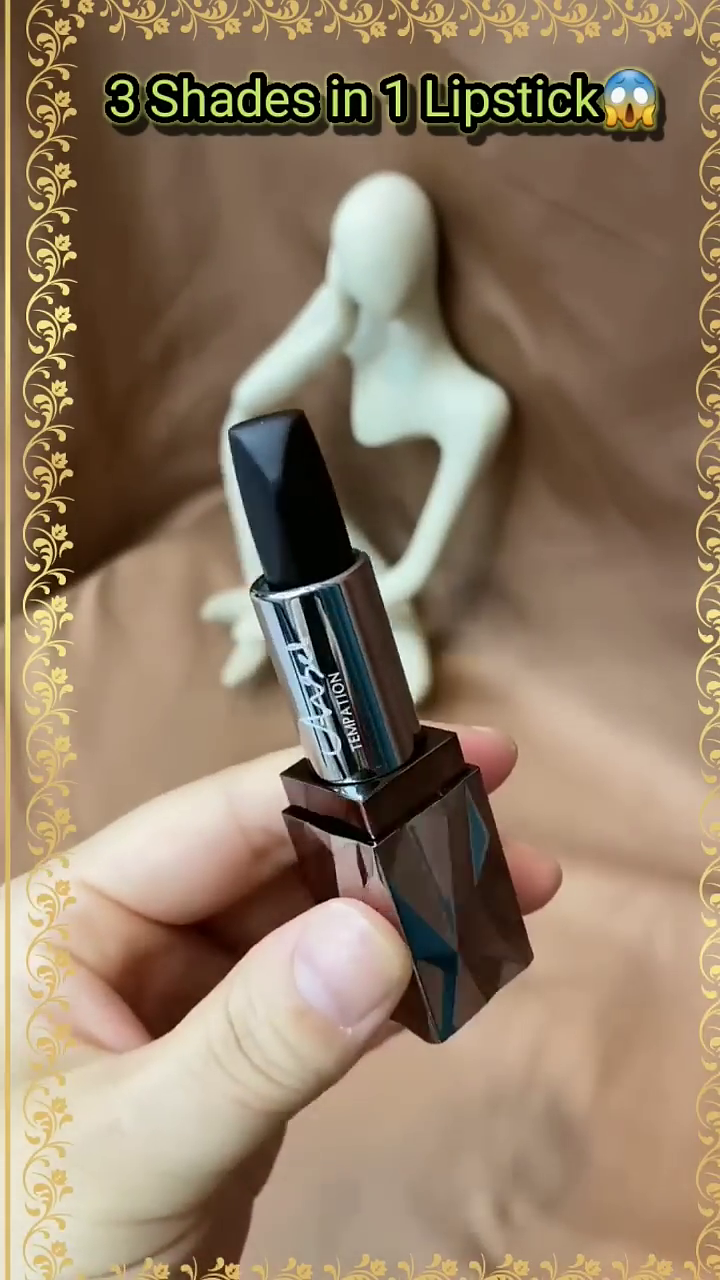 3 Shades in 1 Lipstick – A Stunning Blend of Colors for Every Mood