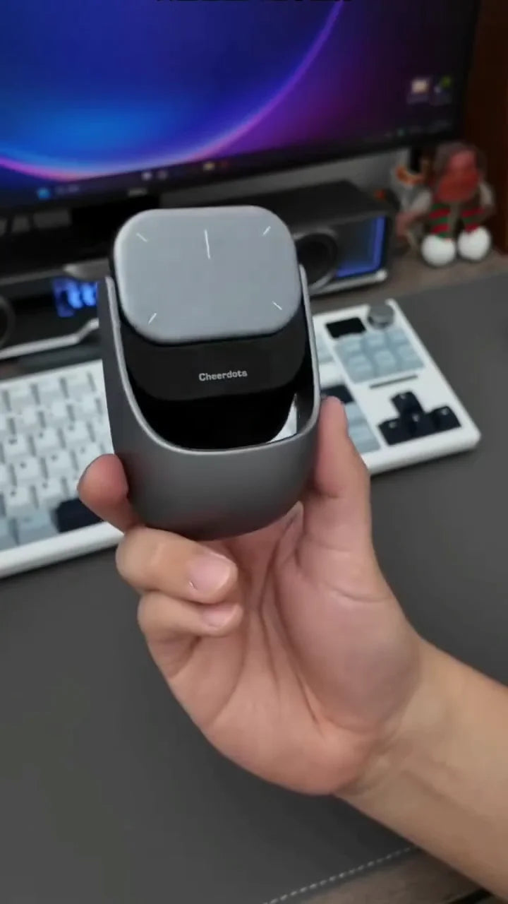 Wireless Touch Mouse – Rechargeable Ergonomic Portable Mouse with Multi-Touch Control and Precision Navigation for Laptop, PC, and Office Use