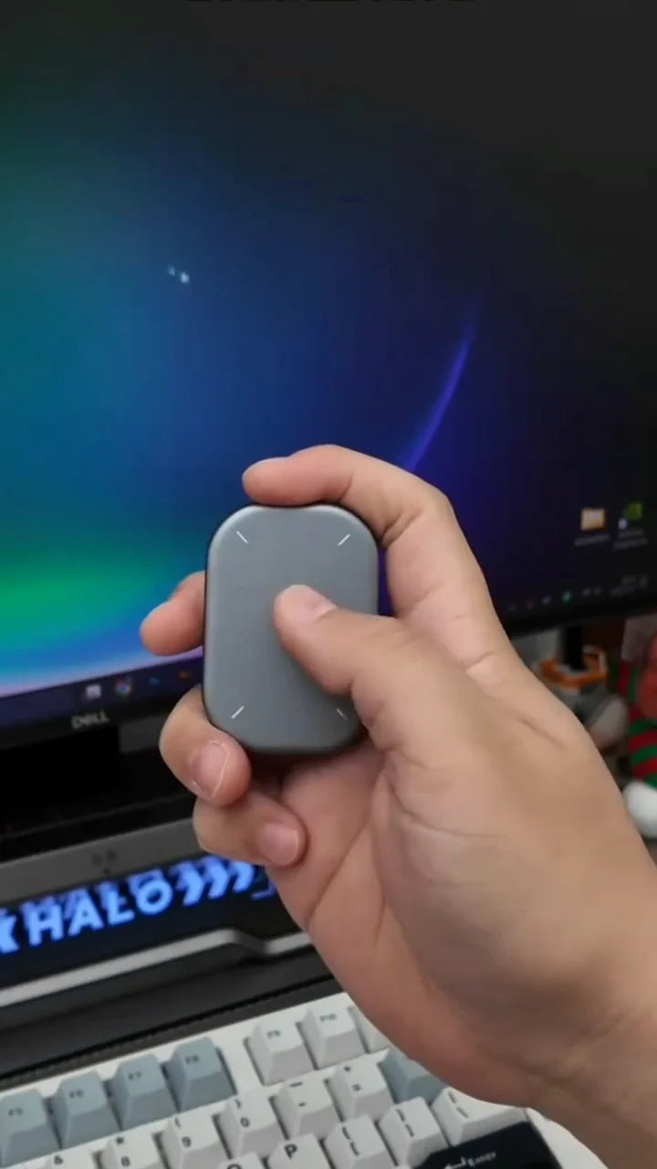 Wireless Touch Mouse – Rechargeable Ergonomic Portable Mouse with Multi-Touch Control and Precision Navigation for Laptop, PC, and Office Use