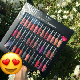 Professional Makeup Soft Matte Lip Cream Vault II Set with 36 Mini Liquid Lipsticks in Nude Pink Red Plum Berry Brown and Bold Shades Lightweight Creamy Long Lasting Matte Finish Lip Color Collection