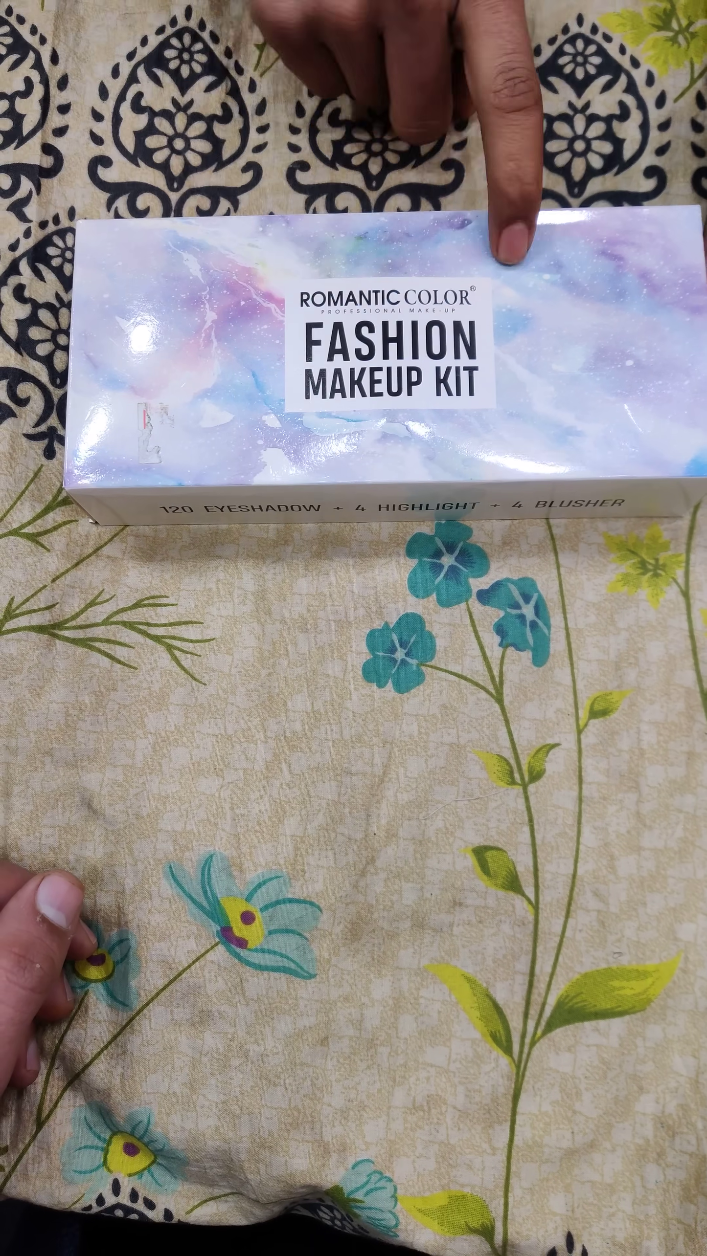 Vibrant Multi-Palette Makeup Kit - Includes Blushes, Highlighters, and a Wide Range of Colorful Eyeshadows for Bold and Creative Looks
