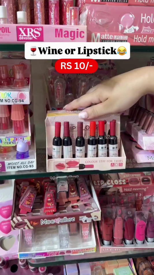 Color Stay Lipstick Set with Red and Wine Shades for 24-Hour Wear, Affordable and Vibrant Lip Color
