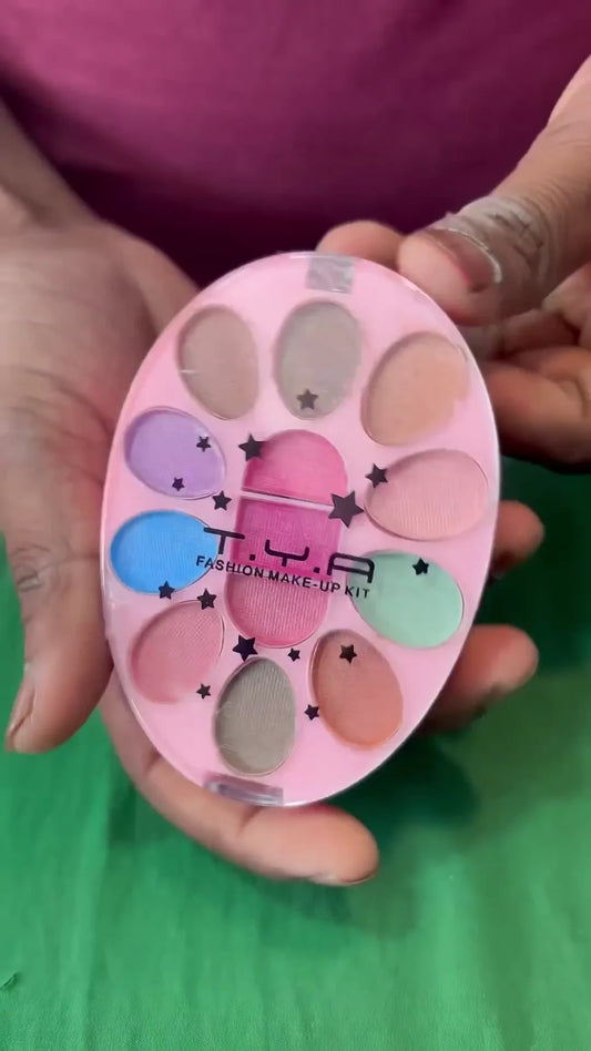 Multicolor Eyeshadow Palette with Vibrant Shades for Bold, Stunning Makeup Looks – Includes Matte, Shimmer, and Glitter Shades for Day and Night Glam