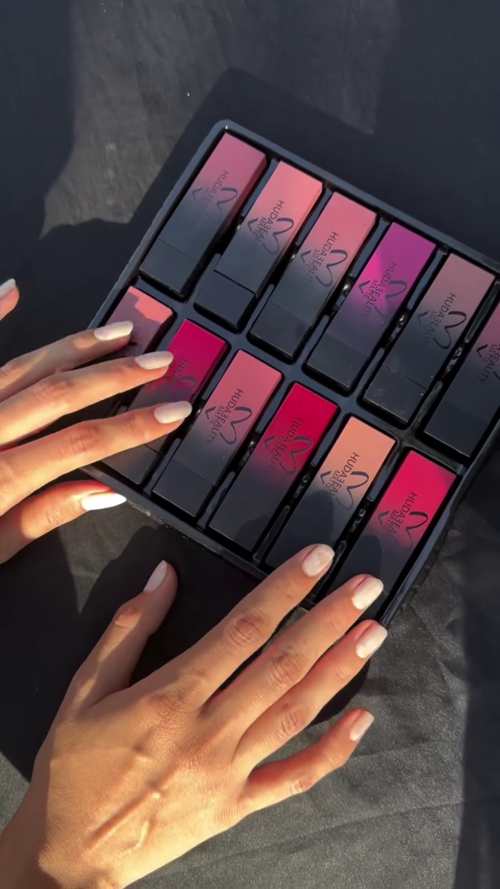 Lipstick Collection with a Stunning Range of Shades from Bold Reds to Soft Pinks, Perfect for Creating Gorgeous, Long-Lasting Lip Looks