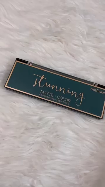 10-Color Lipstick Palette Featuring Bold Reds, Pinks, and Purples with a Smooth Matte Finish, Complete with a Precision Brush for Perfect Application