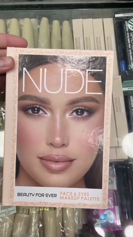 Ultimate 40-Color Eyeshadow and Highlighter Palette with Shimmer, Matte, and Glitter Shades for Bold and Stunning Makeup Looks