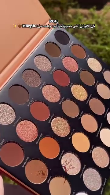 35-Color Warm and Sparkling Eyeshadow Palette with Matte and Shimmer Shades for Bold, Glowing Eye Looks