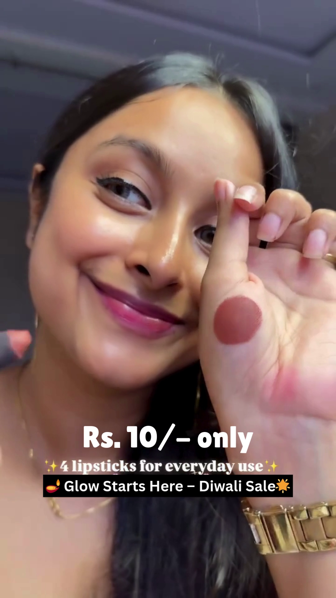 Staze 4-in-1 Lipstick Set – Everyday Long-Lasting Shades for All Occasions