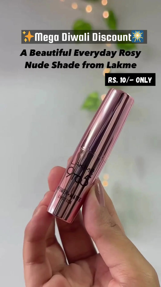 Beautiful Everyday Rosy Nude Shade Lipstick – Smooth Matte Finish, Perfect for Daily Wear and Festive Occasions