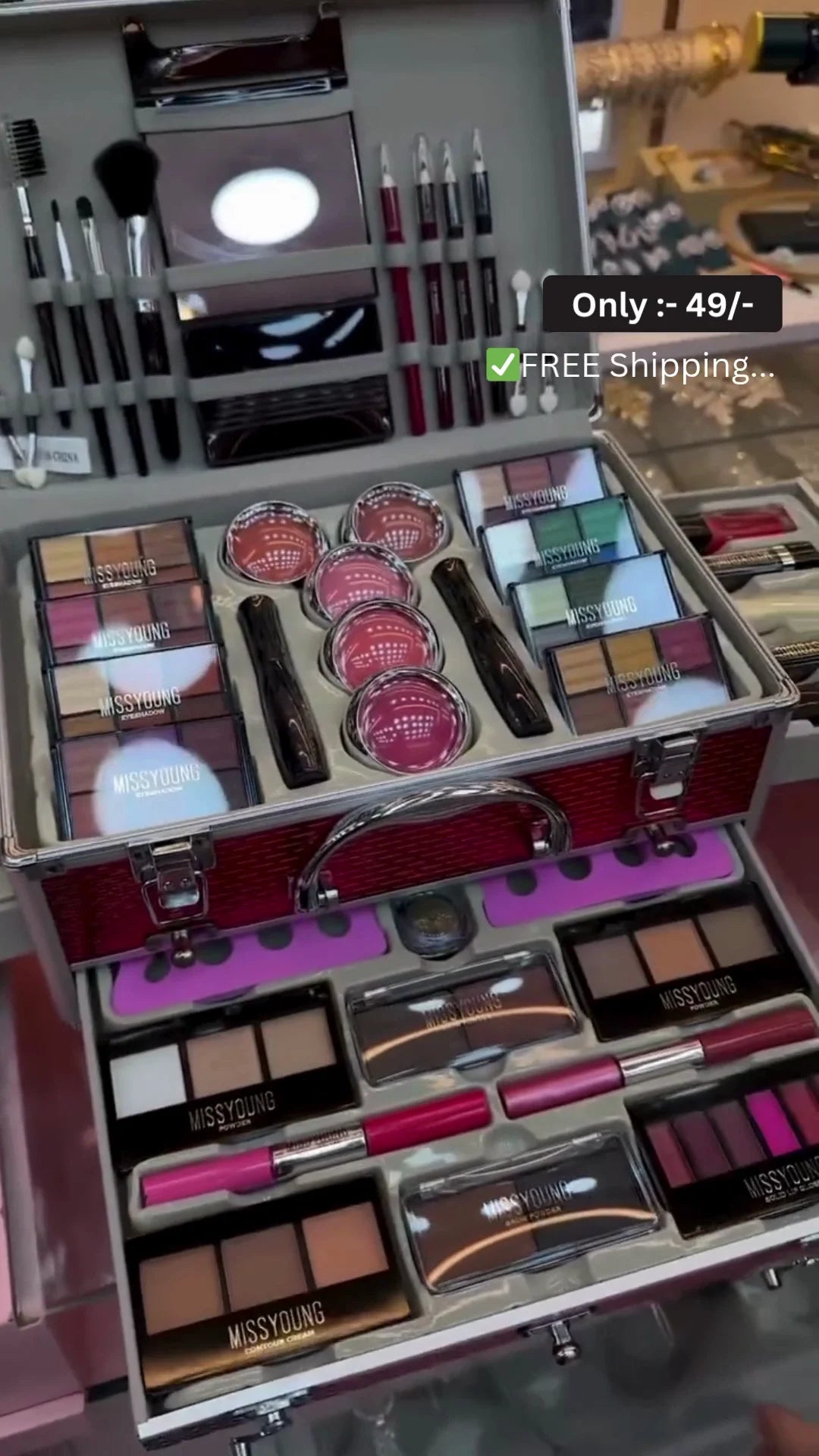 Professional Makeup Kit for Women | Style 21 Edition