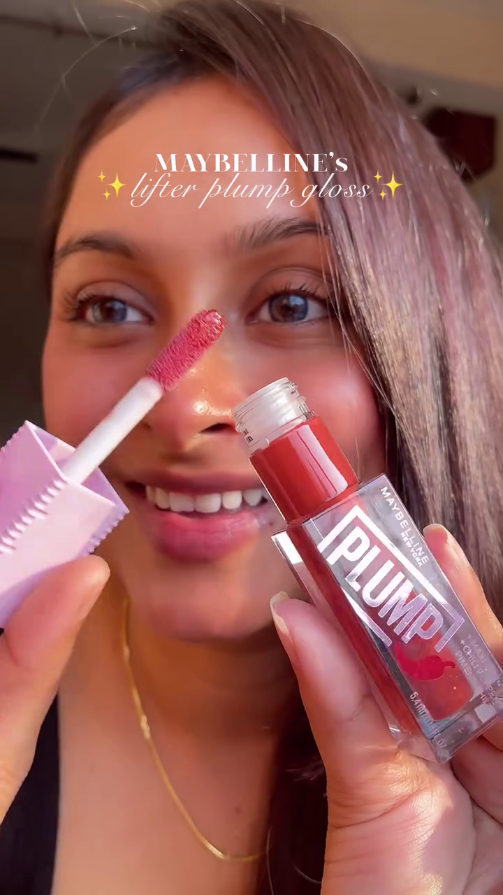 Maybelline Lifter Plump Lip Gloss – Hydrating, Volumizing High-Shine Gloss for Plump Lips