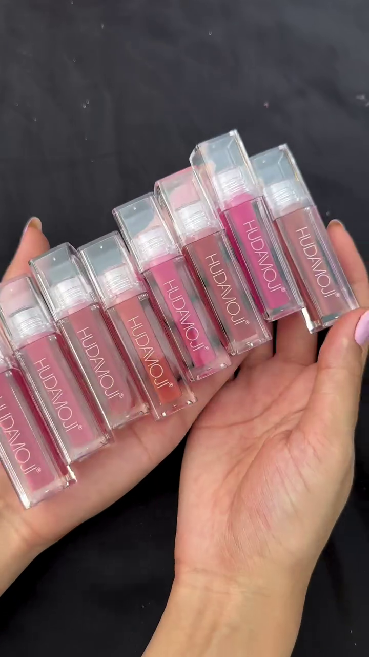 Liquid Lipstick Collection – Set of 7 Rich, Long-Lasting Lip Shades in Beautiful Pink and Nude Tones for Every Occasion
