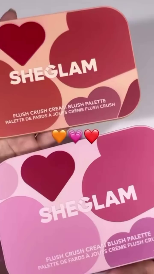 Heart-Shaped Lip Tint & Cream Palette – 6 Shades of Rich, Moisturizing, and Long-Lasting Colors in a Stylish Compact Case – Perfect for Daily Wear, Travel, and Gifting