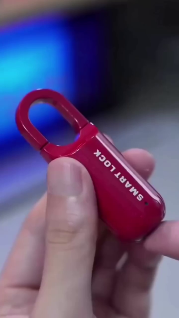 Smart Fingerprint Padlock – Portable Biometric Lock with Keyless Access, USB Rechargeable, High-Security Design for Travel Luggage, Lockers, Backpacks, and Home Use – Durable Metal Body with Fast Fingerprint Recognition - Image 2
